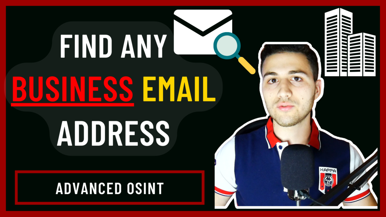 Find Anyone’s Business Email Address using OSINT